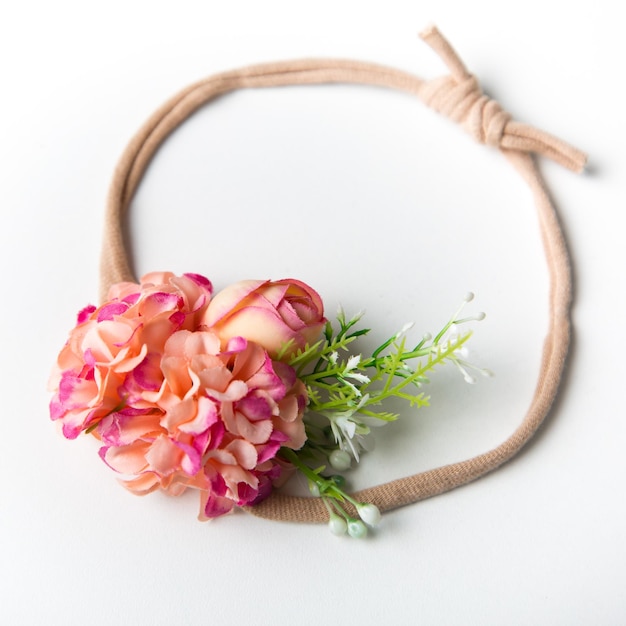 embroidery hoop with floral pattern